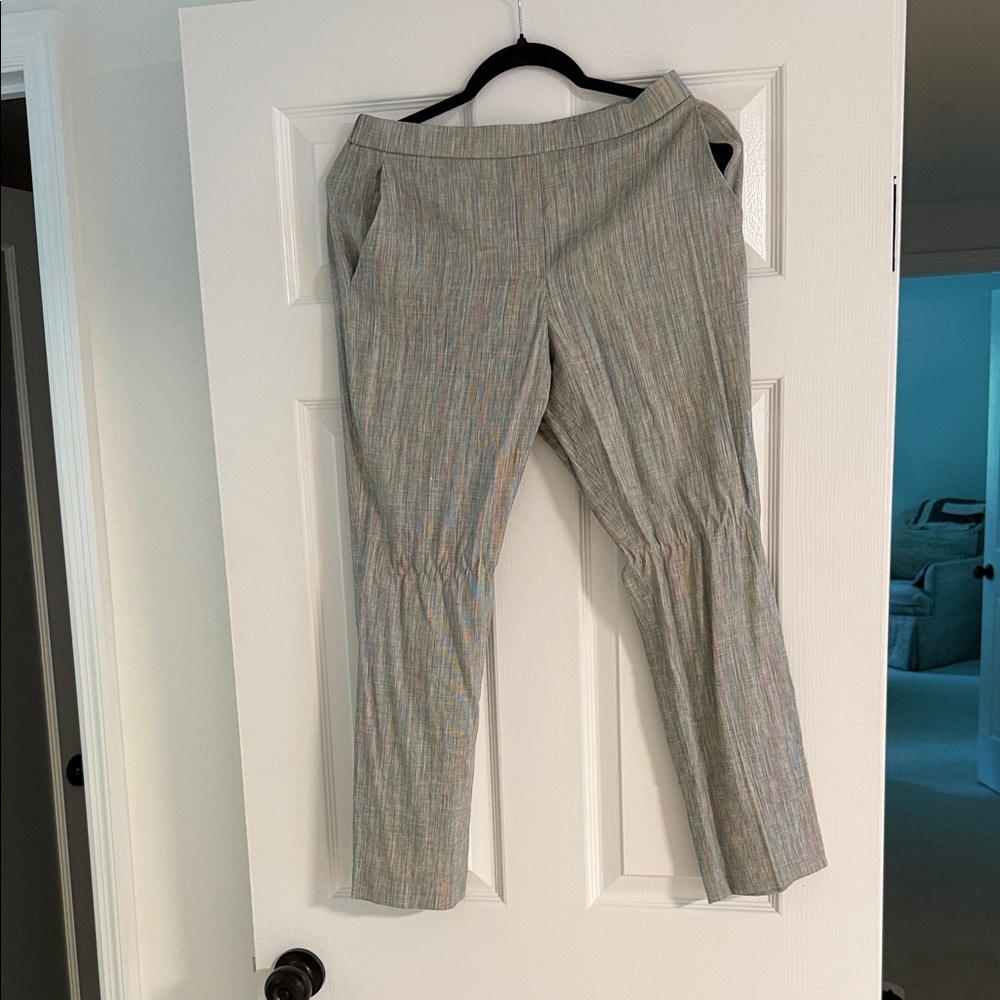 Theory Multicolor Striped Pants
